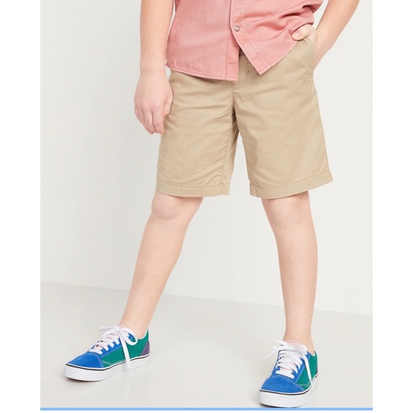 2 Pair - Chino Jogger Shorts for Boys - Picture 2 of 4